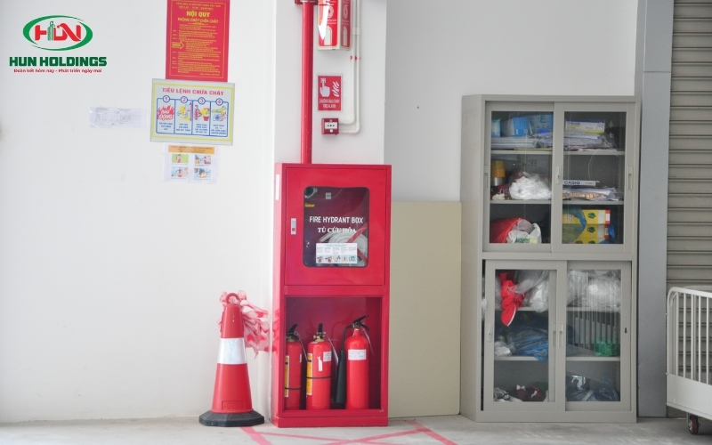 Dịch vụ nạp, đổi Bình Chữa Cháy Bột giá rẻ gần đây 9 Ký hiệu của bình chữa cháy bột