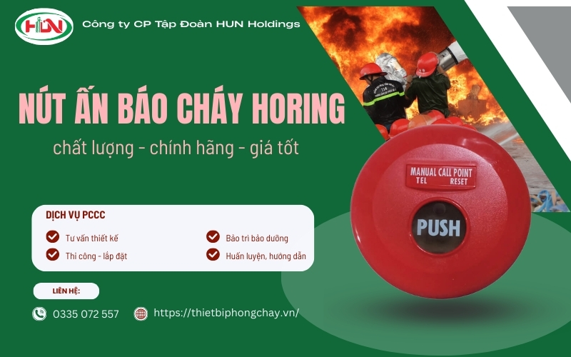 Mua Nút ấn Báo cháy Horing ở đâu giá tốt?