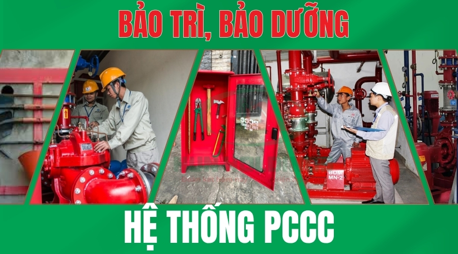 Dịch vụ Bảo trì, Bảo dưỡng hệ thống PCCC đạt tiêu chuẩn quy định