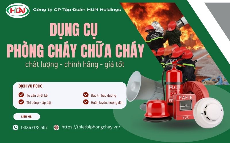 Các dụng cụ phòng cháy chữa cháy giá rẻ gần đây