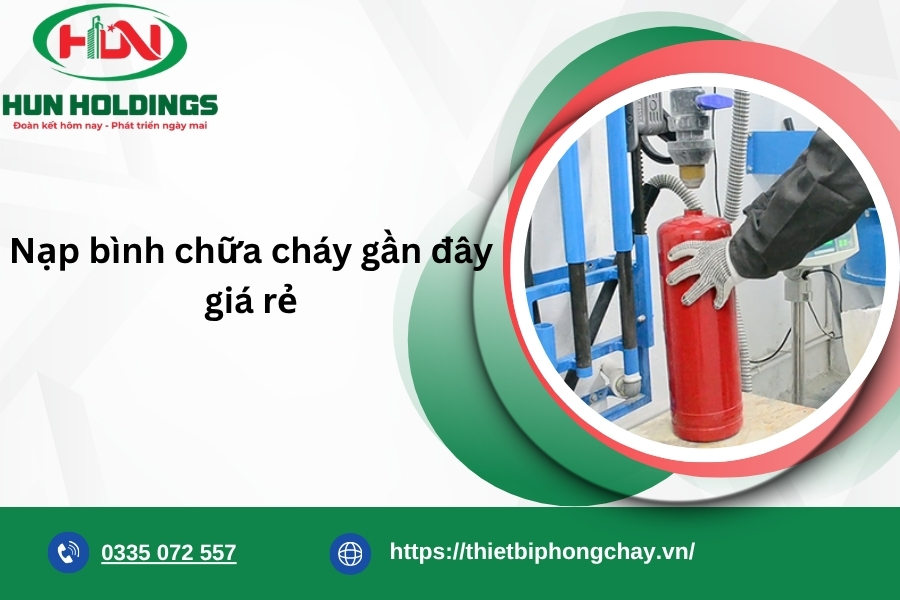 Nạp bình chữa cháy gần đây giá rẻ